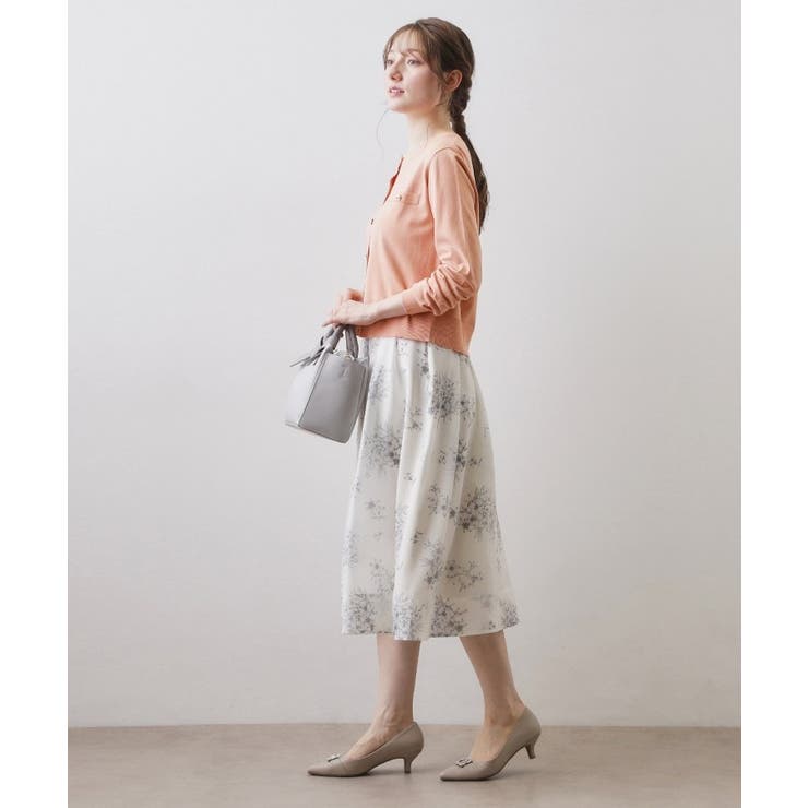 ボクシークルーネックカーディガン【洗濯機OK】 | index | 詳細画像11 