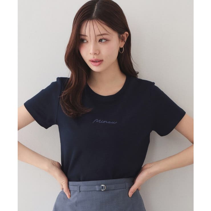 【UVケア 接触冷感】フロントロゴ刺繍Tシャツ《洗濯機OK S | index | 詳細画像13 
