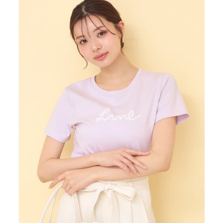 【接触冷感/UVケア】リボンテープロゴTシャツ《洗濯機OK》 | index | 詳細画像9 