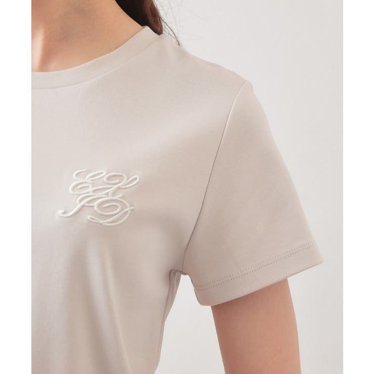 【接触冷感】エンブレムロゴ刺繍Tシャツ《UVケア／洗濯機OK》 | index | 詳細画像22 