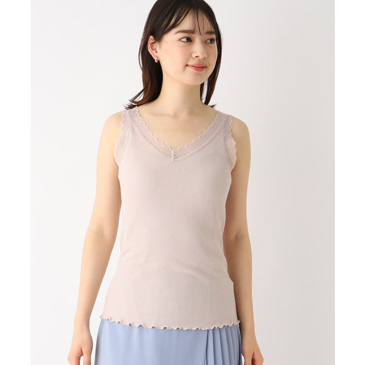 前後2WAYレースタンクトップ【洗濯機洗い可】 | index | 詳細画像33 