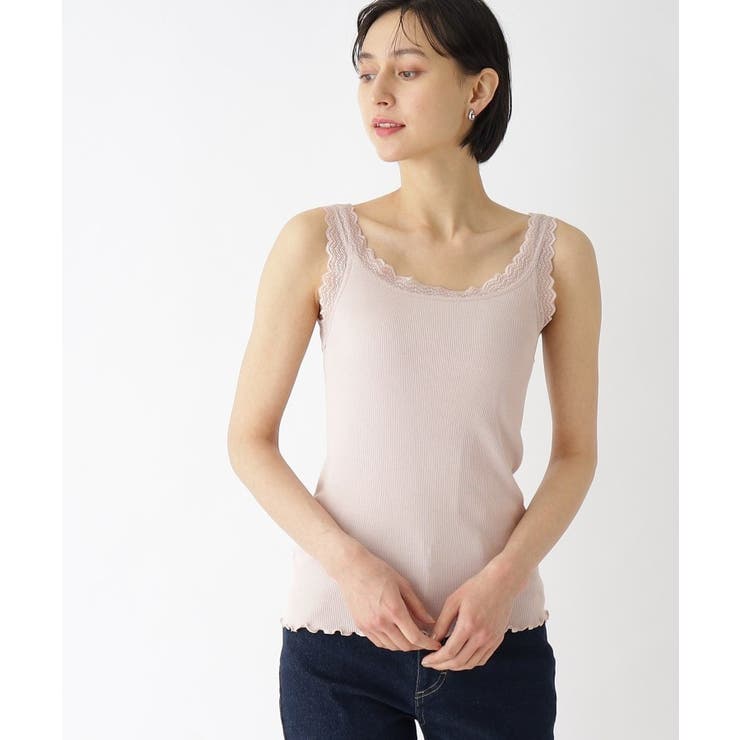 前後2WAYレースタンクトップ【洗濯機洗い可】 | index | 詳細画像9 