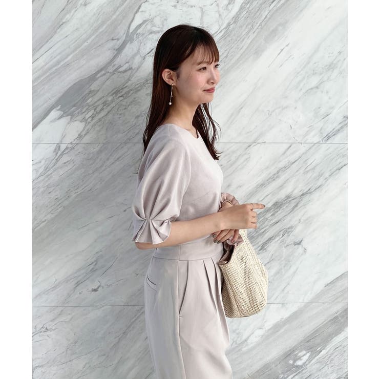 《新色追加》タックスリーブブラウス【洗濯機洗い可/吸水速乾/防シワ/抗ピル】 | index | 詳細画像48 