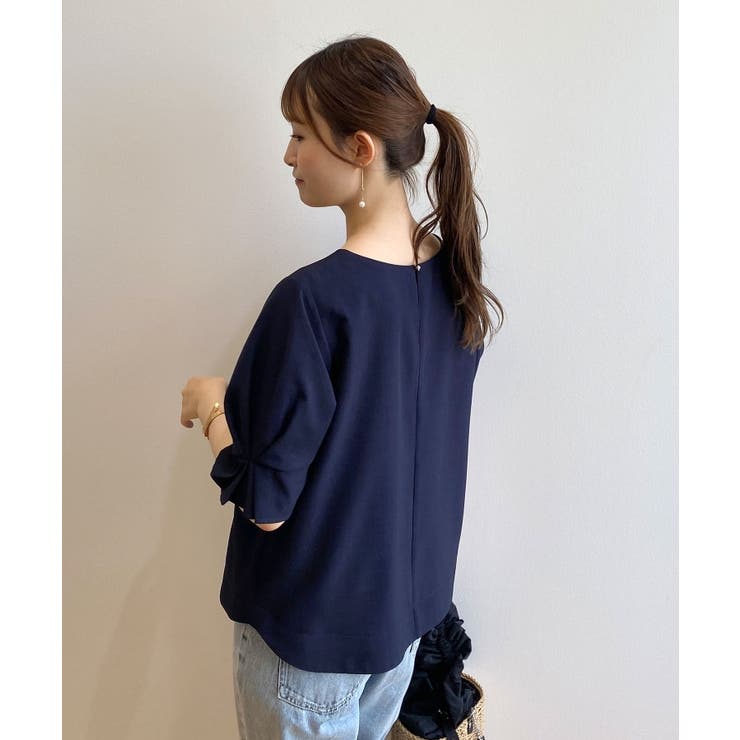 《新色追加》タックスリーブブラウス【洗濯機洗い可/吸水速乾/防シワ/抗ピル】 | index | 詳細画像62 