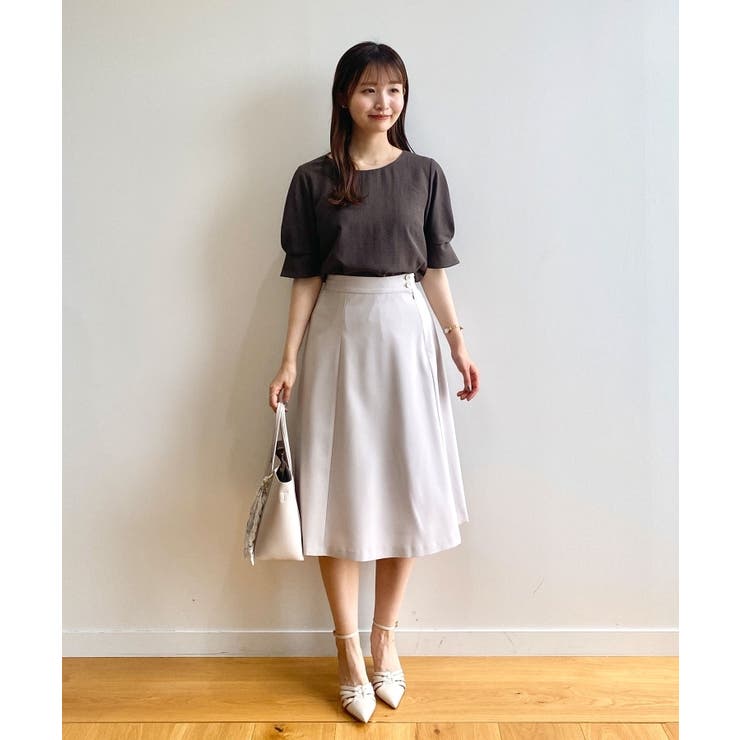 《新色追加》タックスリーブブラウス【洗濯機洗い可/吸水速乾/防シワ/抗ピル】 | index | 詳細画像54 