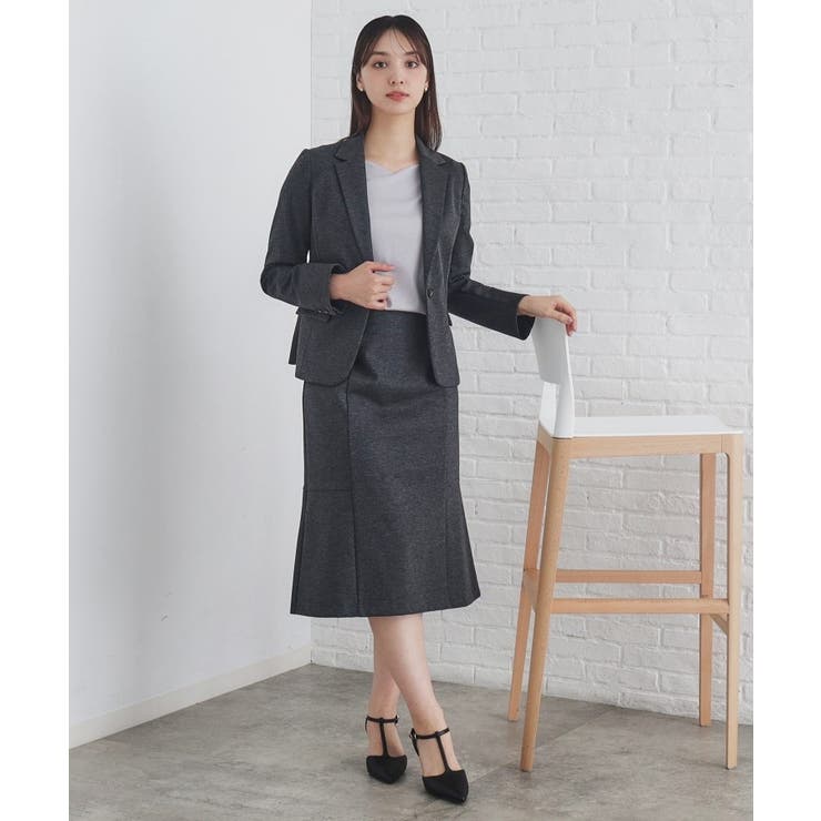 《5色展開 XS LLサイズ》ストレッチテーラードジャケット | index | 詳細画像3 