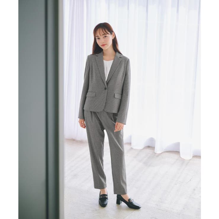 《5色展開 XS LLサイズ》ストレッチテーラードジャケット | index | 詳細画像10 