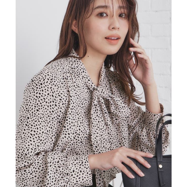 《5color XS LLsize》レイヤードボウタイブラウス【洗濯機洗い可 | index | 詳細画像15 