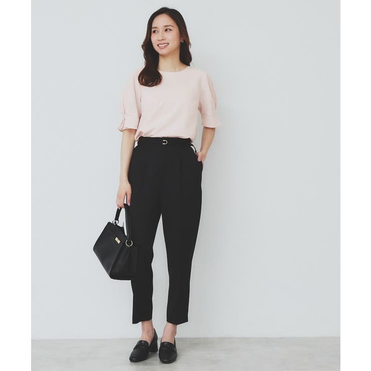 《8色展開 XS LLサイズ》タックパフスリーブブラウス【洗濯機洗い可 | index | 詳細画像30 