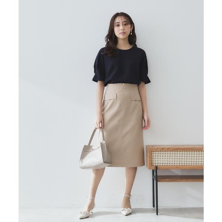 《8色展開 XS LLサイズ》タックパフスリーブブラウス【洗濯機洗い可 | index | 詳細画像44 