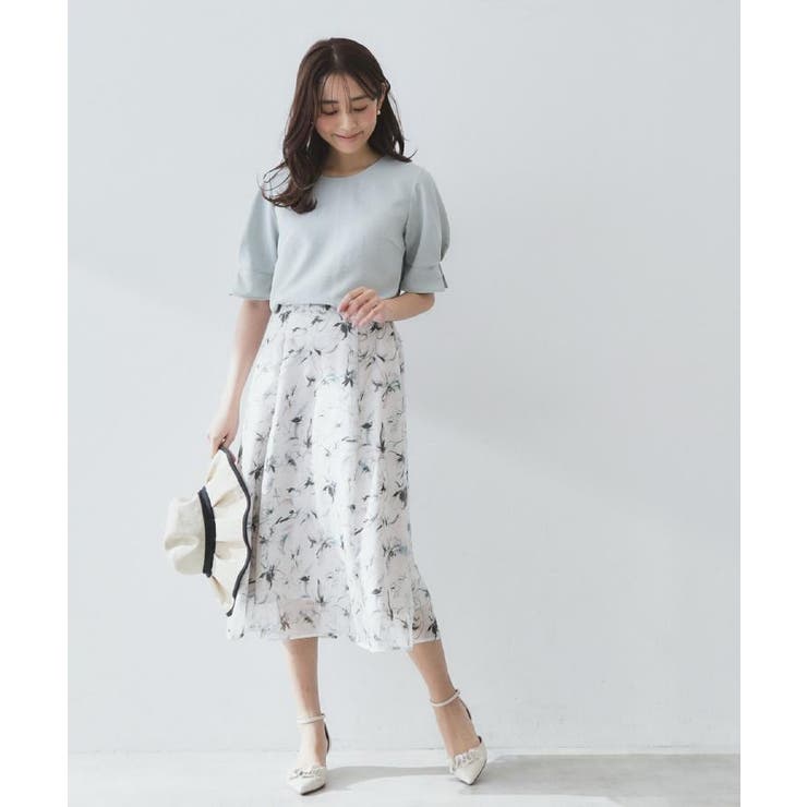 《8色展開 XS LLサイズ》タックパフスリーブブラウス【洗濯機洗い可 | index | 詳細画像64 