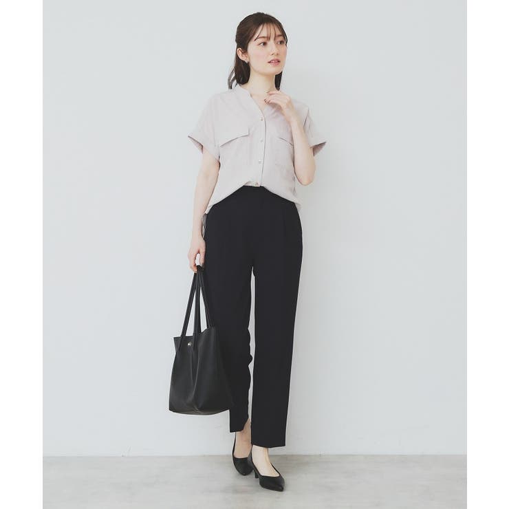 ダブルポケットスキッパーブラウス【洗濯機洗い可/イージーアイロン】 | index | 詳細画像38 