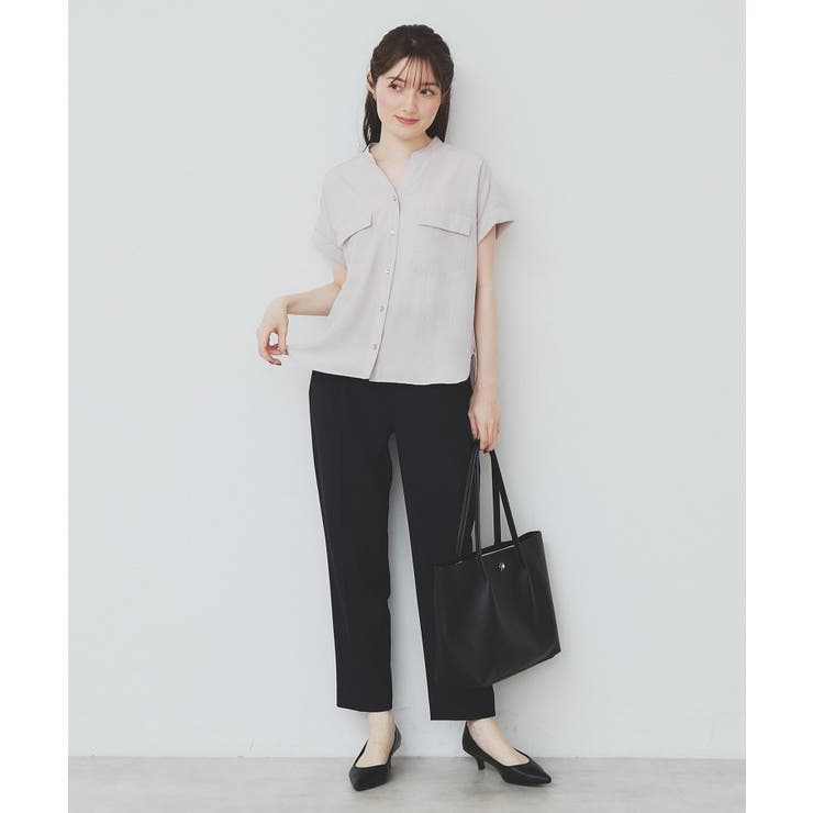 ダブルポケットスキッパーブラウス【洗濯機洗い可/イージーアイロン】 | index | 詳細画像39 