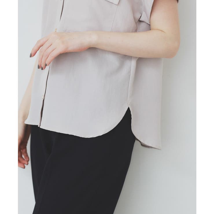 ダブルポケットスキッパーブラウス【洗濯機洗い可/イージーアイロン】 | index | 詳細画像47 