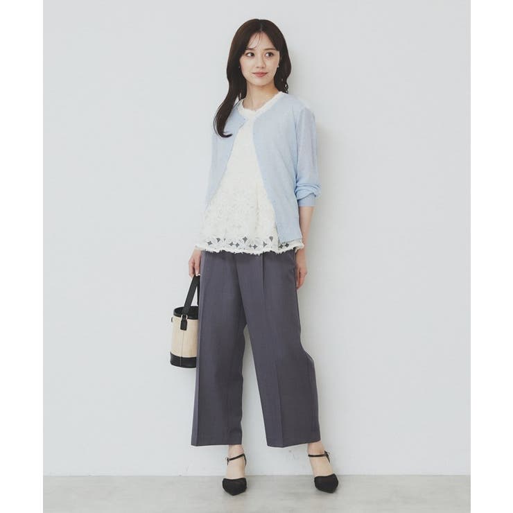 《7色展開 XS LLサイズ》ビジューボタンクルーネックカーディガン【洗濯機洗い… | index | 詳細画像18 