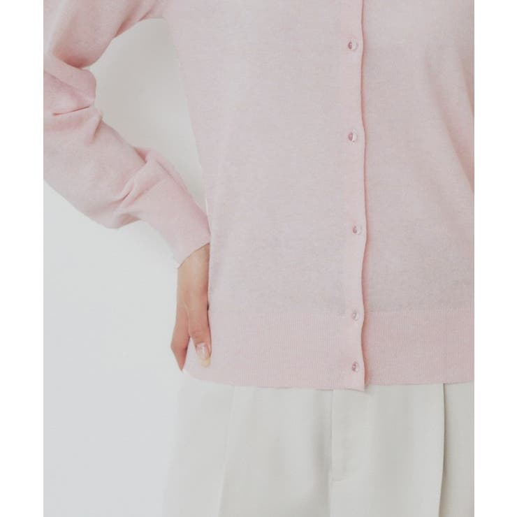 《7色展開 XS LLサイズ》ビジューボタンクルーネックカーディガン【洗濯機洗い… | index | 詳細画像35 