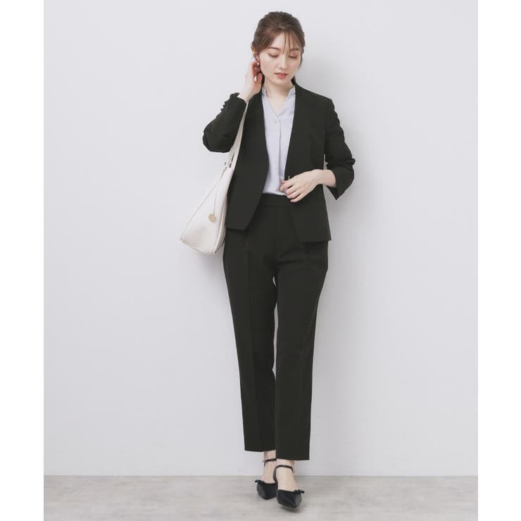 ストレッチノーカラージャケット セットアップ対応 | index | 詳細画像3