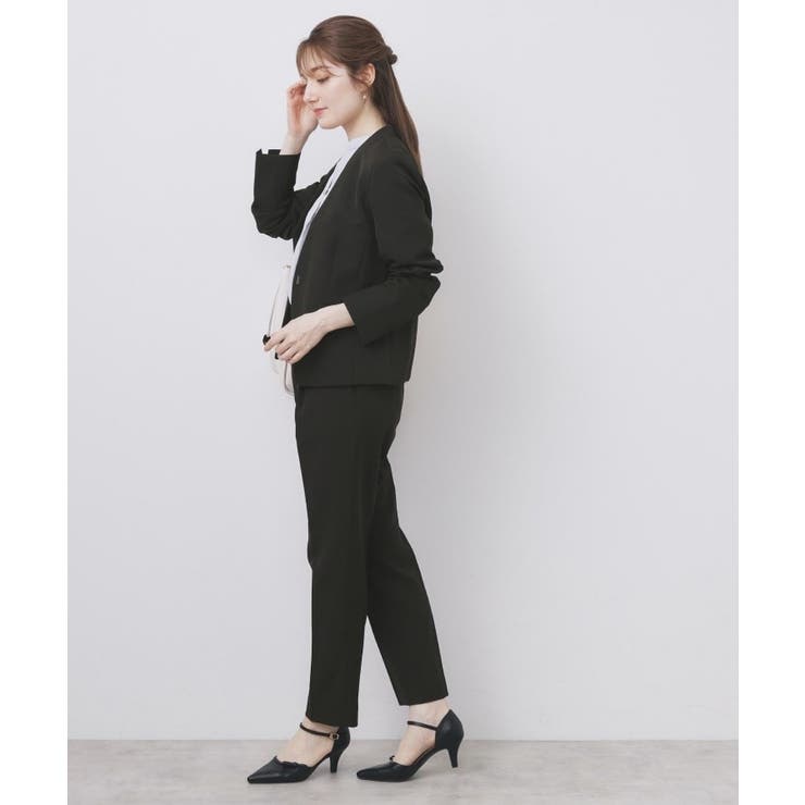 ストレッチノーカラージャケット セットアップ対応 | index | 詳細画像4