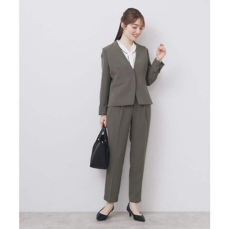 ストレッチノーカラージャケット セットアップ対応 | index | 詳細画像16