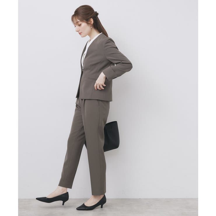 ストレッチノーカラージャケット セットアップ対応 | index | 詳細画像17