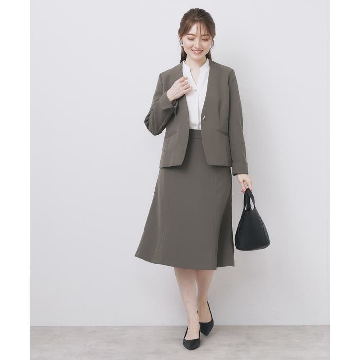 ストレッチノーカラージャケット セットアップ対応 | index | 詳細画像18