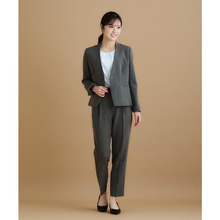 ストレッチノーカラージャケット セットアップ対応 | index | 詳細画像23