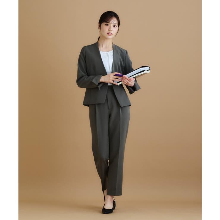 ストレッチノーカラージャケット セットアップ対応 | index | 詳細画像25