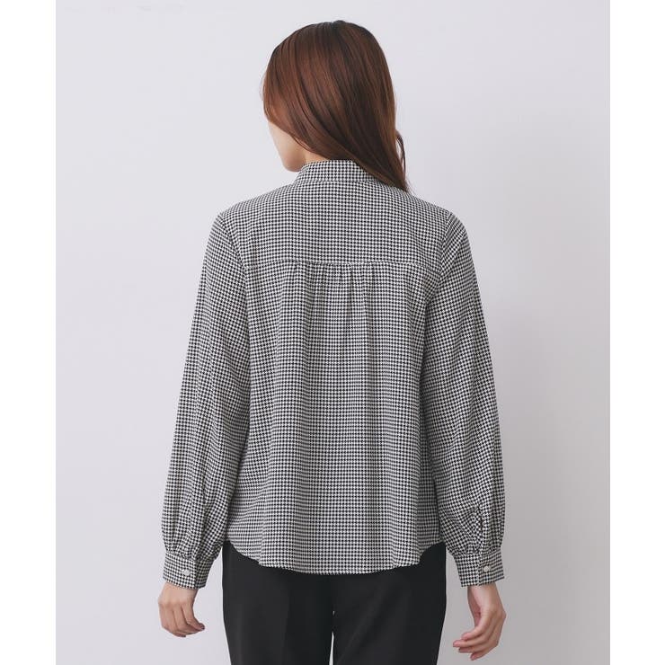 アシンメトリーレイヤードボウタイブラウス【洗濯機OK イージーアイロン 防シワ】… | index | 詳細画像29 