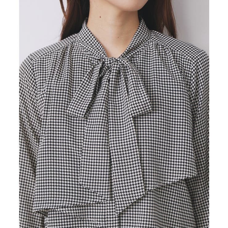 アシンメトリーレイヤードボウタイブラウス【洗濯機OK イージーアイロン 防シワ】… | index | 詳細画像30 