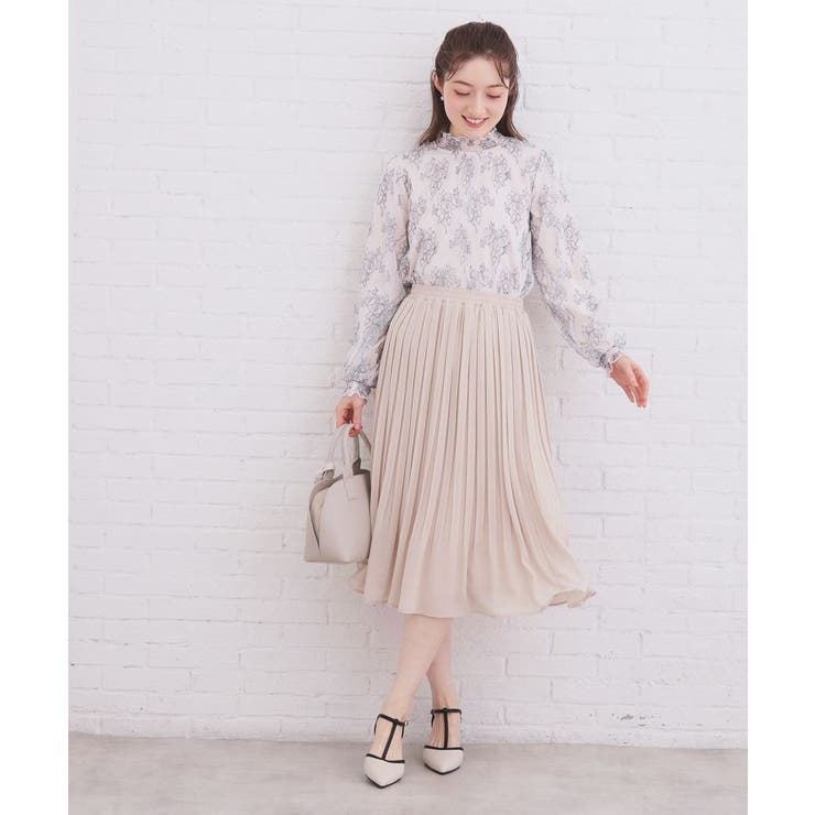 選べる丈 シフォンプリーツスカート【洗濯機OK イージーアイロン | index | 詳細画像5 