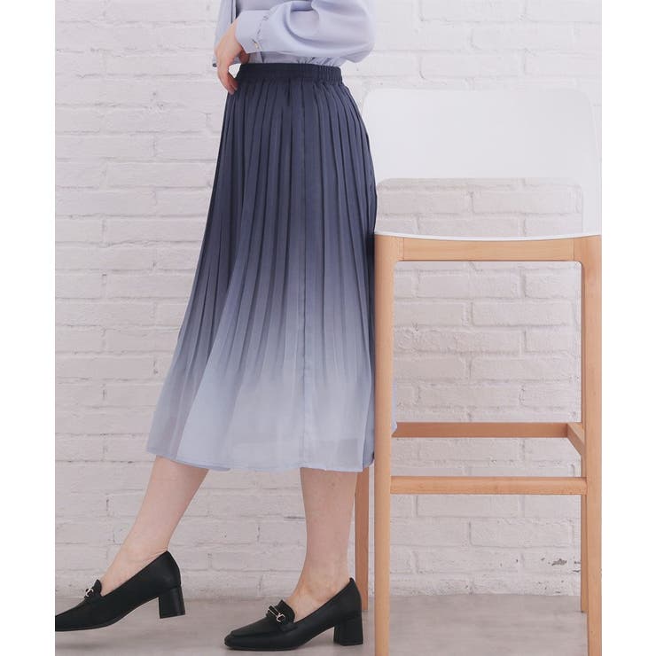 選べる丈 シフォンプリーツスカート【洗濯機OK イージーアイロン | index | 詳細画像39 