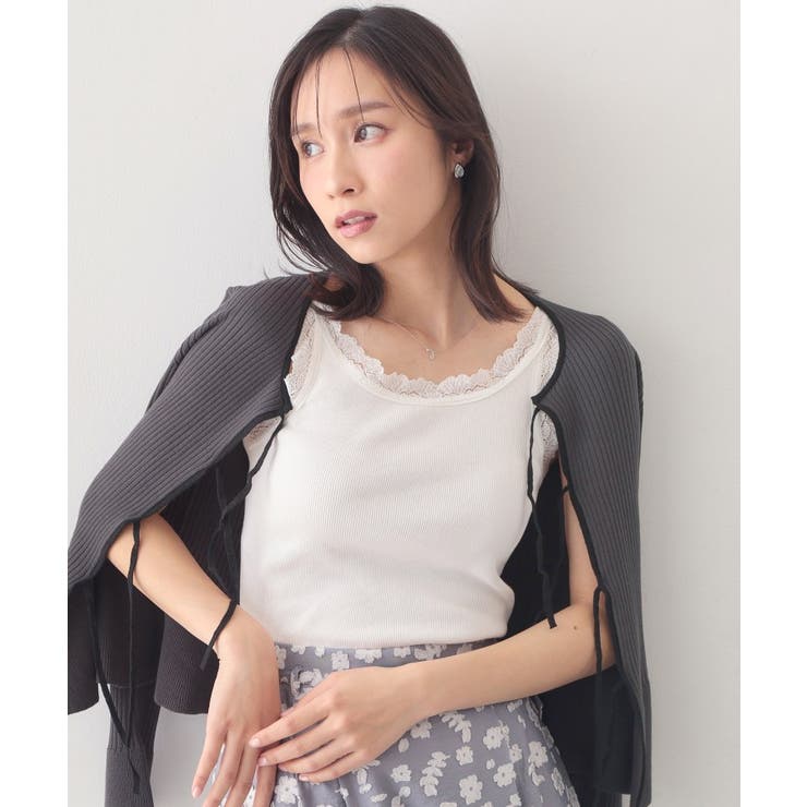 前後2way丸胴レースタンクラメアソート【洗濯機OK】 | index | 詳細画像5 