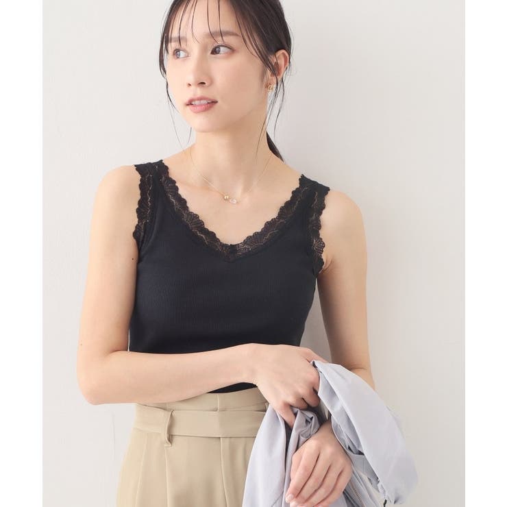 前後2way丸胴レースタンクラメアソート【洗濯機OK】 | index | 詳細画像10 