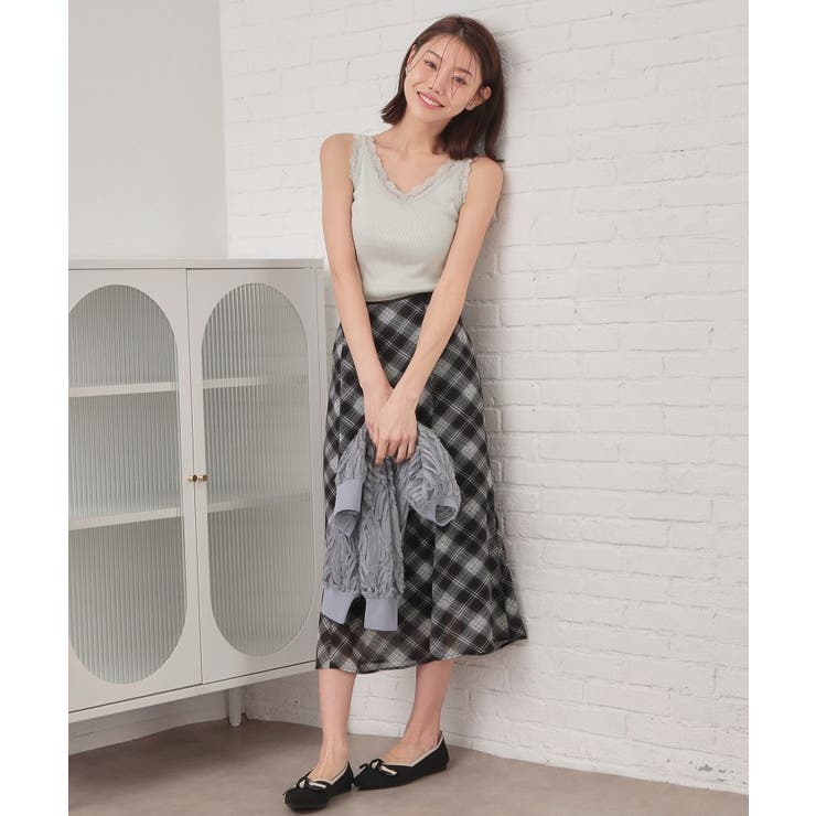 前後2way丸胴レースタンクラメアソート【洗濯機OK】 | index | 詳細画像17 