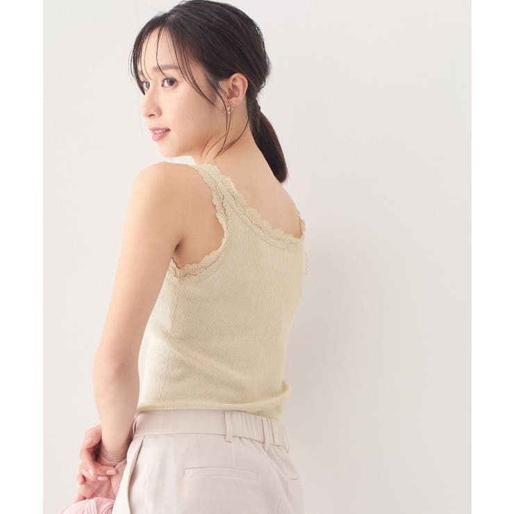 前後2way丸胴レースタンクラメアソート【洗濯機OK】 | index | 詳細画像23 