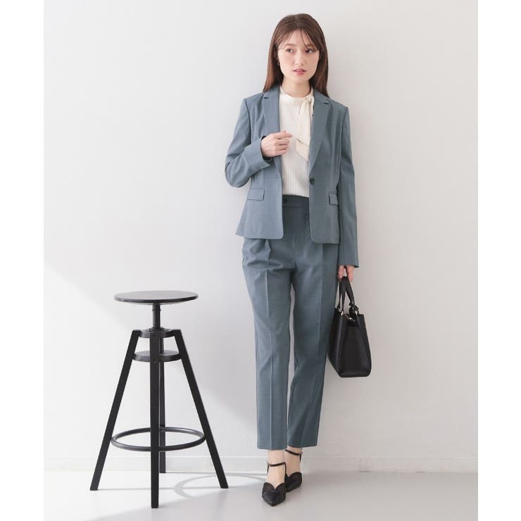 ストレッチテーラードジャケット セットアップ対応可【洗濯機OK 接触冷感 | index | 詳細画像3 