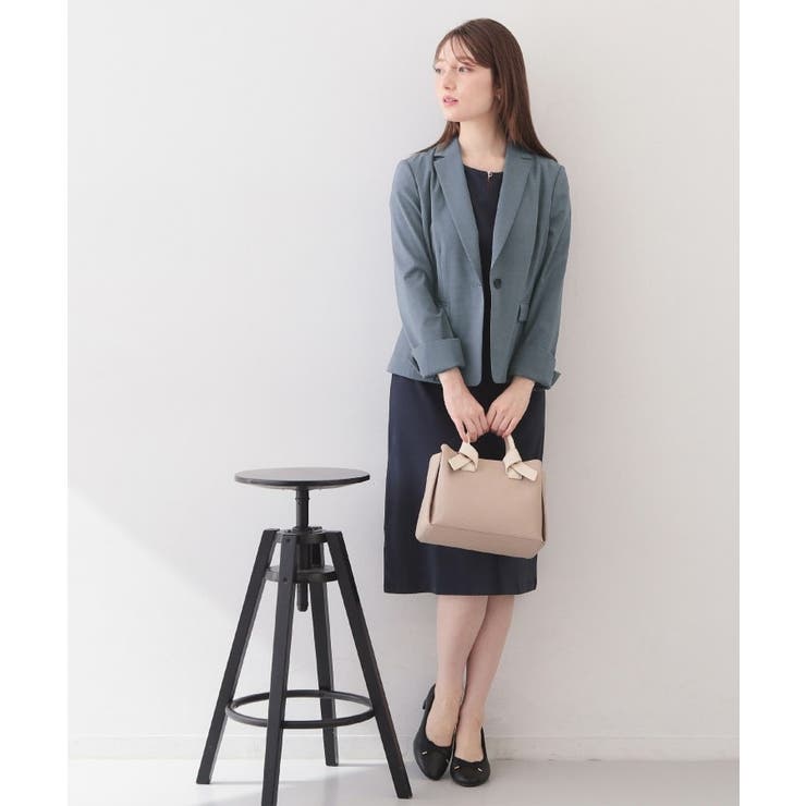 ストレッチテーラードジャケット セットアップ対応可【洗濯機OK 接触冷感 | index | 詳細画像7 