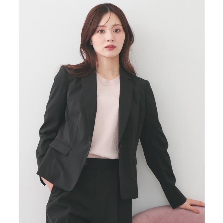 ストレッチテーラードジャケット セットアップ対応可【洗濯機OK 接触冷感 | index | 詳細画像9 