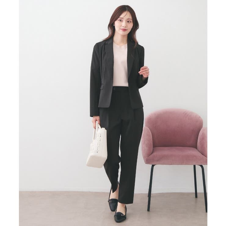 ストレッチテーラードジャケット セットアップ対応可【洗濯機OK 接触冷感 | index | 詳細画像10 