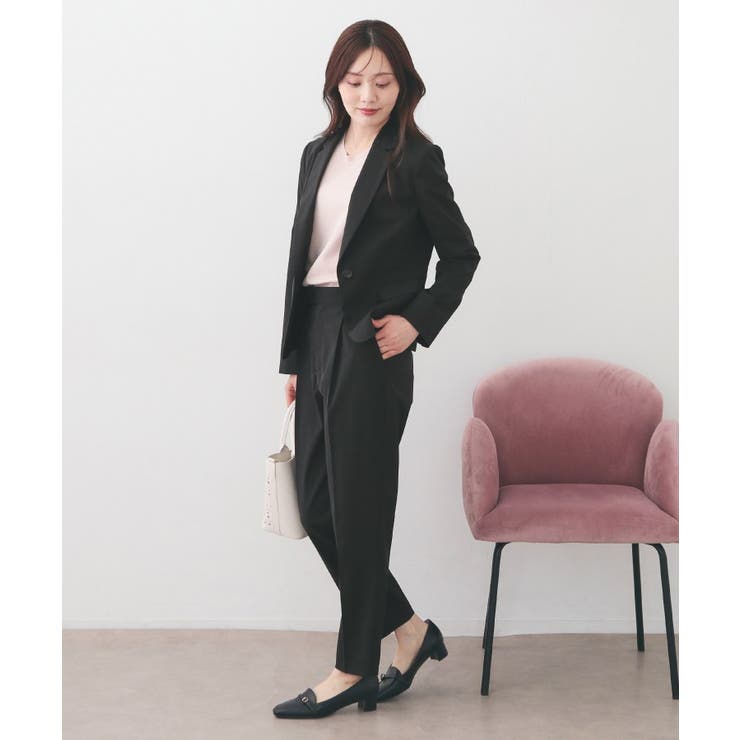 ストレッチテーラードジャケット セットアップ対応可【洗濯機OK 接触冷感 | index | 詳細画像11 