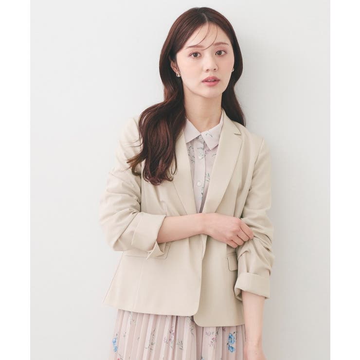 ストレッチテーラードジャケット セットアップ対応可【洗濯機OK 接触冷感 | index | 詳細画像16 