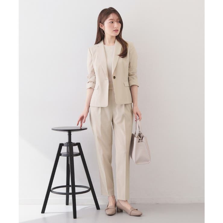 ストレッチテーラードジャケット セットアップ対応可【洗濯機OK 接触冷感 | index | 詳細画像20 