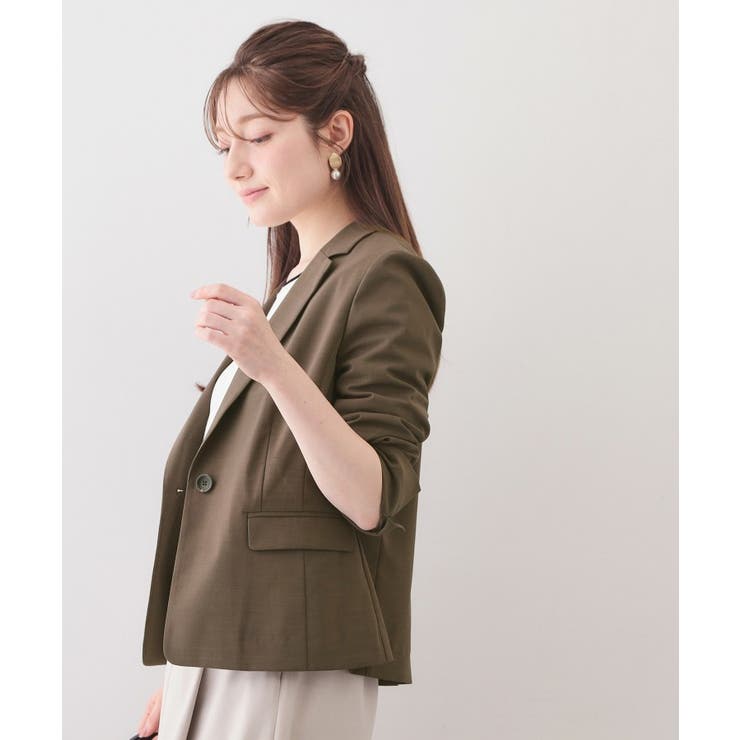 ストレッチテーラードジャケット セットアップ対応可【洗濯機OK 接触冷感 | index | 詳細画像27 