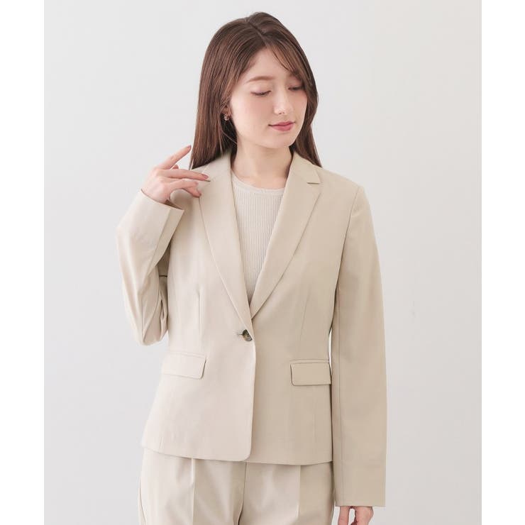 ストレッチテーラードジャケット セットアップ対応可【洗濯機OK 接触冷感 | index | 詳細画像30 