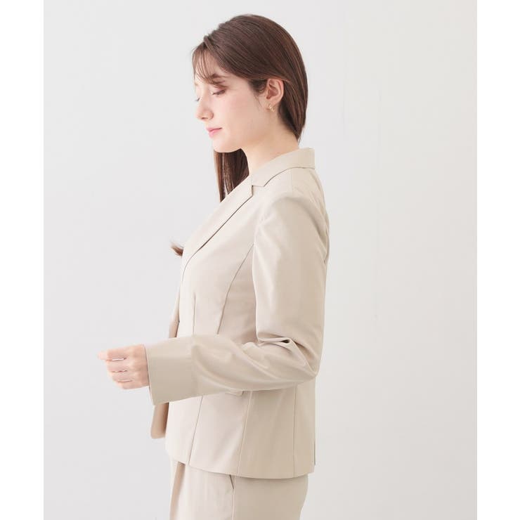 ストレッチテーラードジャケット セットアップ対応可【洗濯機OK 接触冷感 | index | 詳細画像31 