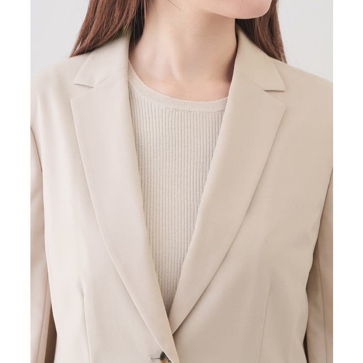 ストレッチテーラードジャケット セットアップ対応可【洗濯機OK 接触冷感 | index | 詳細画像33 