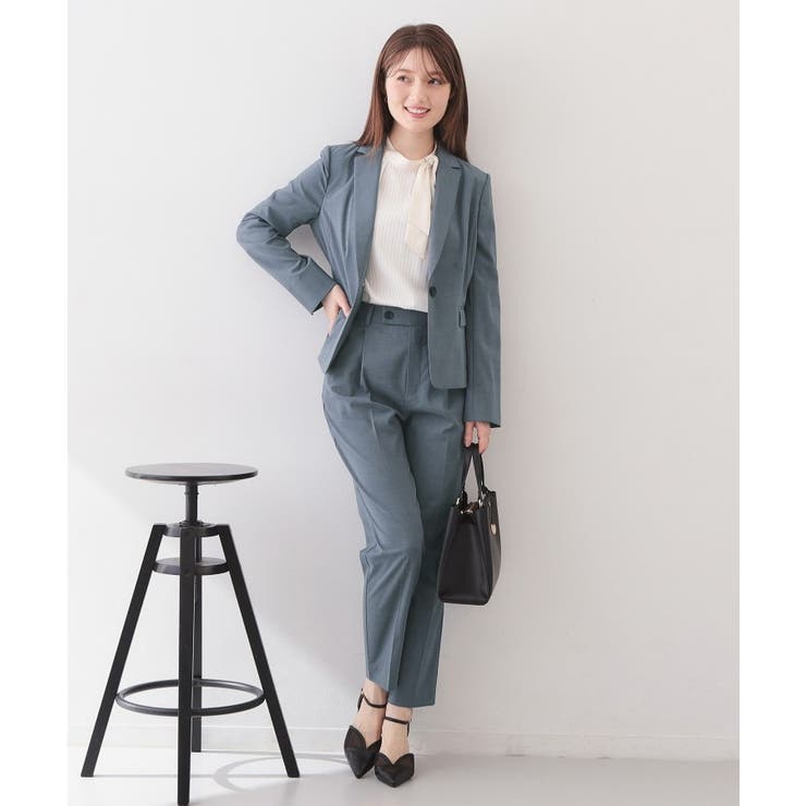 ストレッチテーパードパンツ セットアップ対応可【洗濯機OK 接触冷感 | index | 詳細画像5 