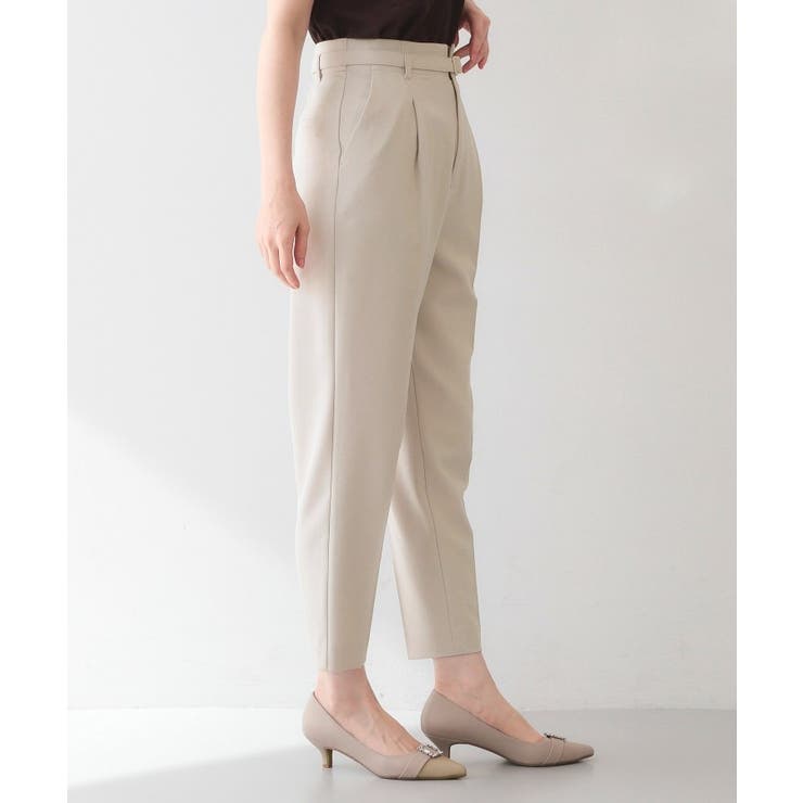 美脚見えストレッチテーパードパンツ【吸水速乾 防シワ 洗濯機OK】《XS～3L》 | index | 詳細画像30 