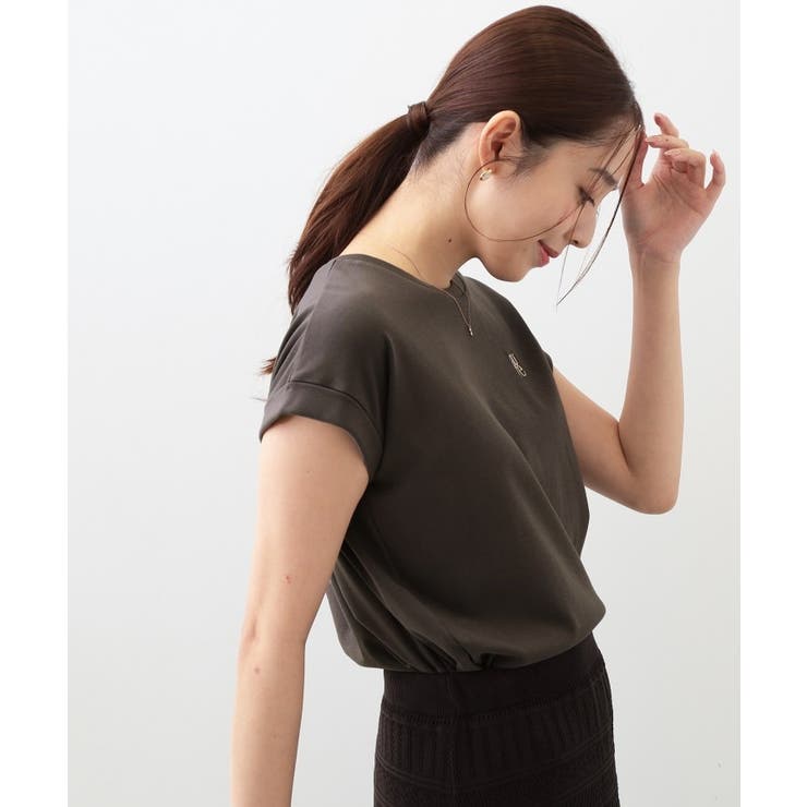 【接触冷感／UV】ワンポイント刺繍Tシャツ《7col／XS~3L／洗濯機OK》 | index | 詳細画像26 