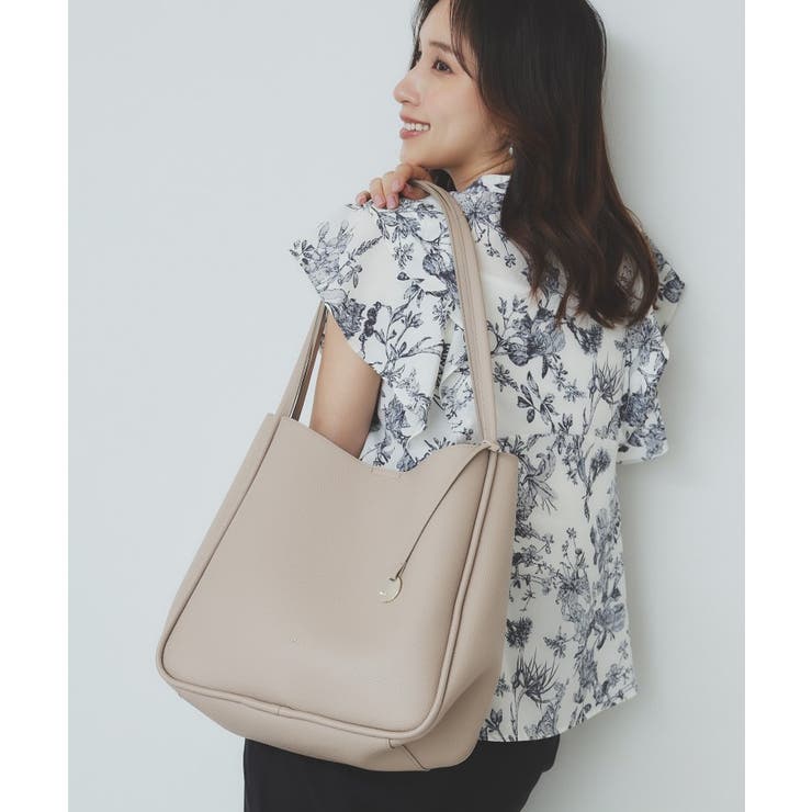 【A4サイズ収納可能】コインチャーム付きトートバッグ | index | 詳細画像5 